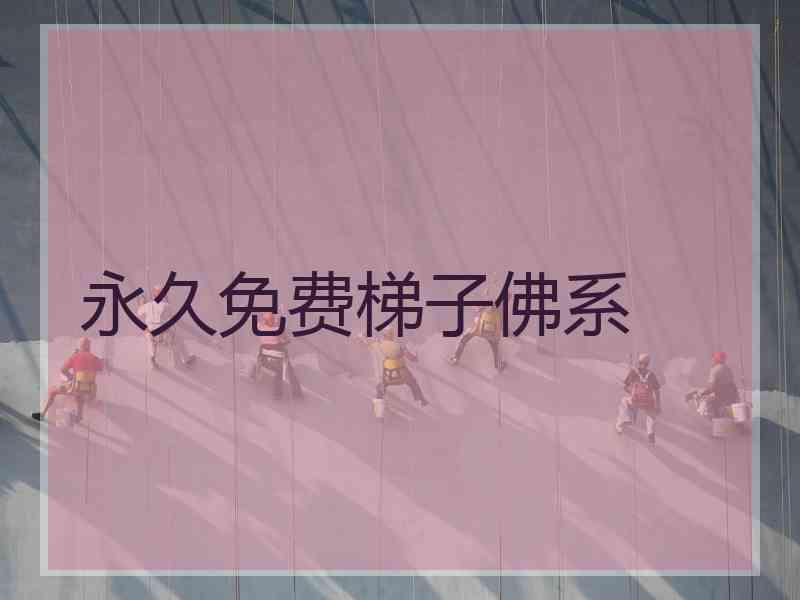 永久免费梯子佛系
