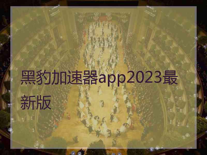 黑豹加速器app2023最新版