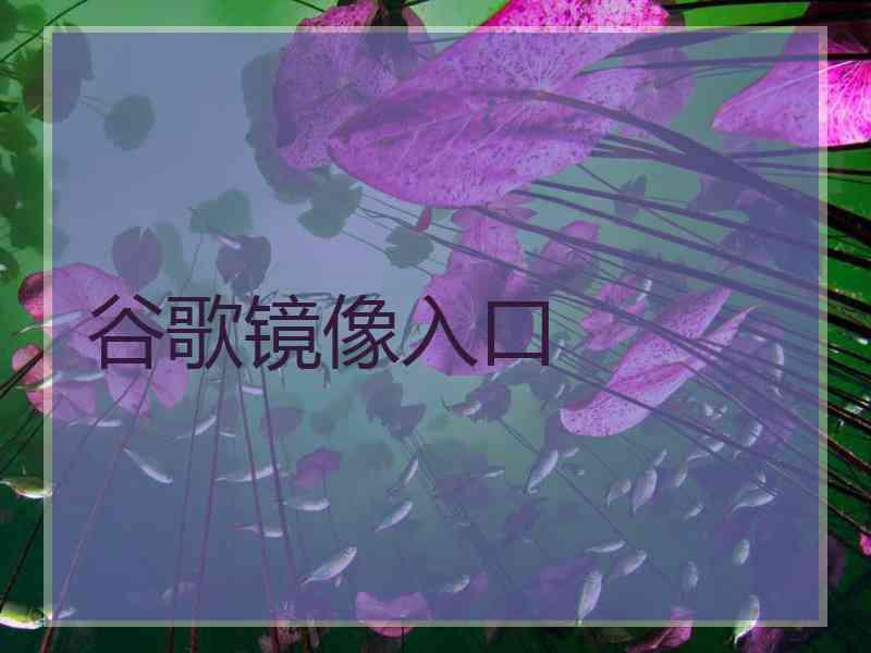 谷歌镜像入口