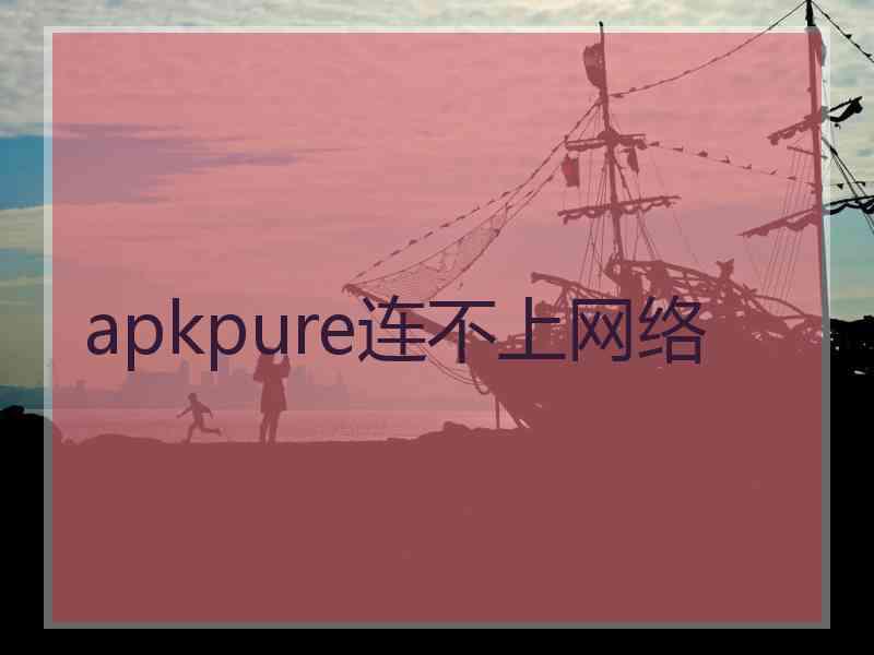 apkpure连不上网络