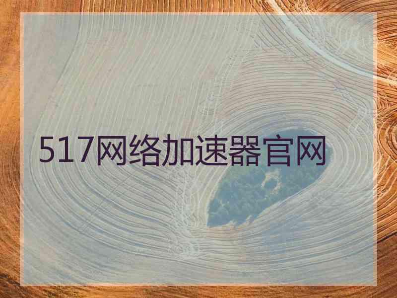 517网络加速器官网