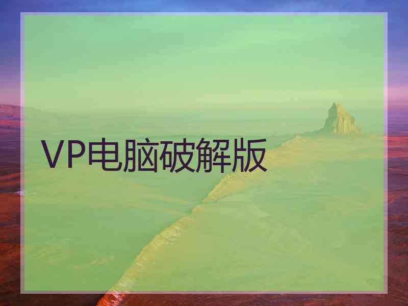 VP电脑破解版