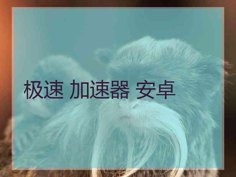 极速 加速器 安卓