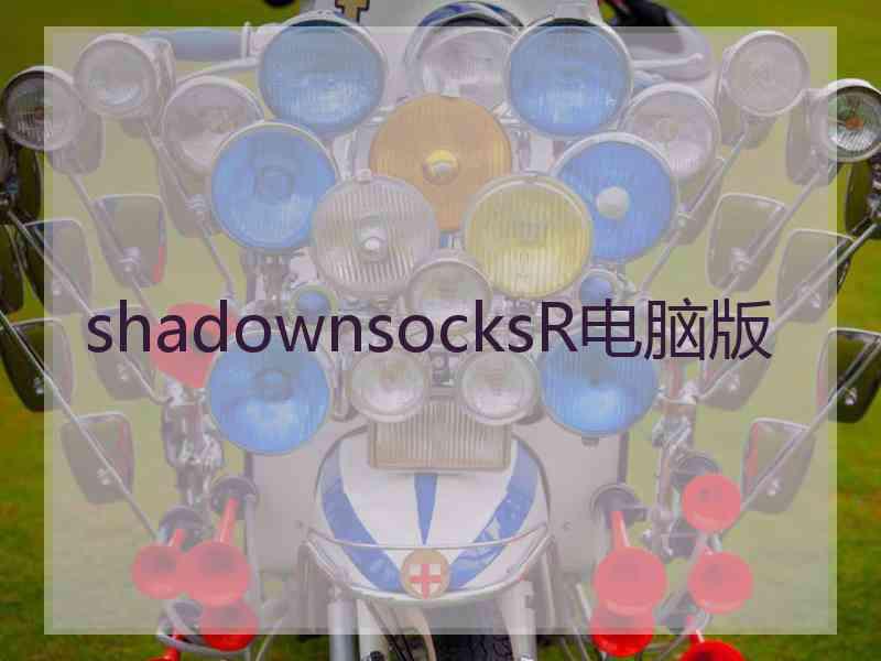 shadownsocksR电脑版