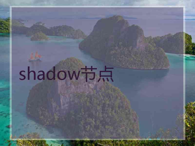 shadow节点