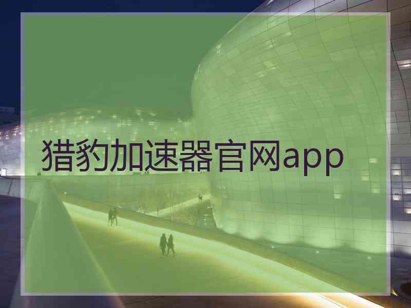 猎豹加速器官网app