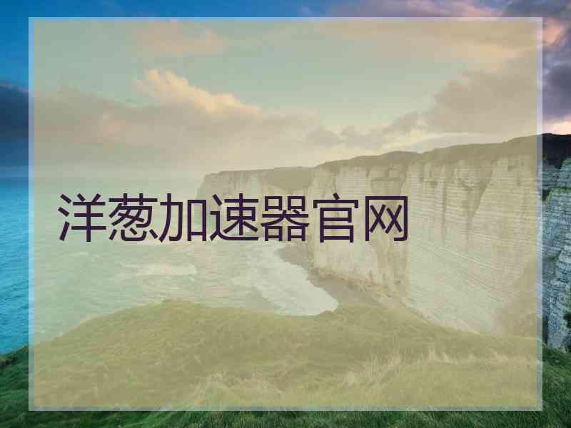 洋葱加速器官网
