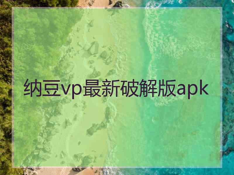 纳豆vp最新破解版apk