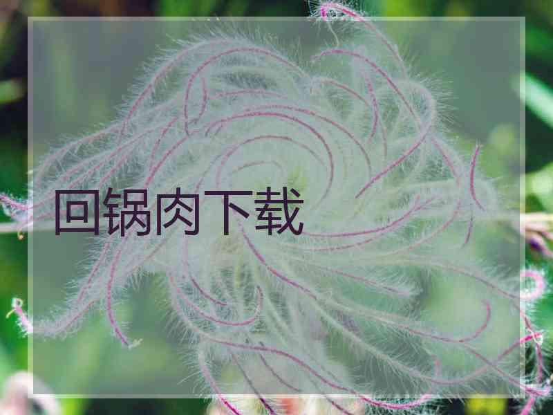 回锅肉下载