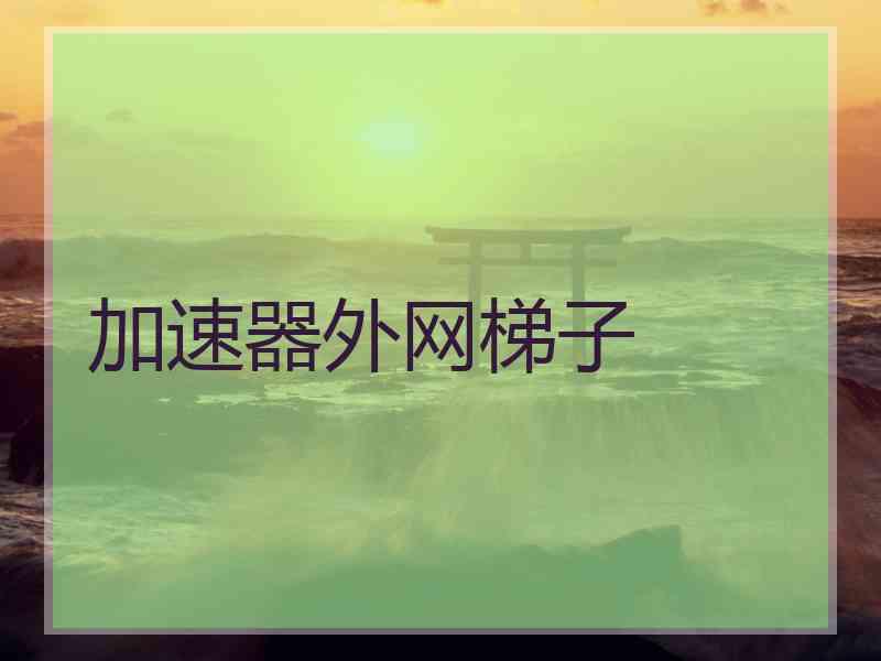 加速器外网梯子