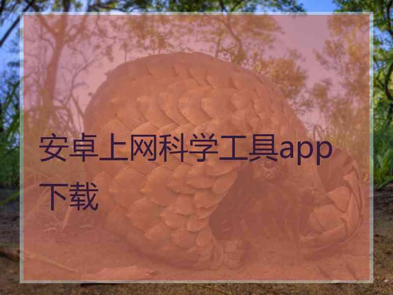 安卓上网科学工具app 下载