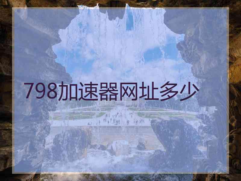 798加速器网址多少