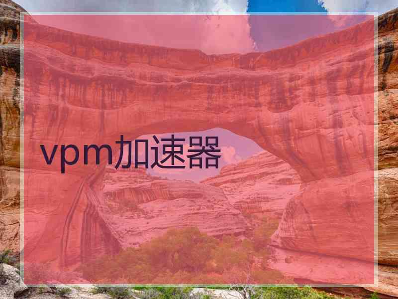 vpm加速器