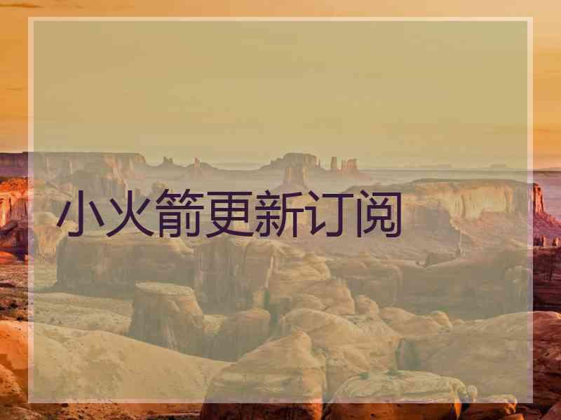 小火箭更新订阅