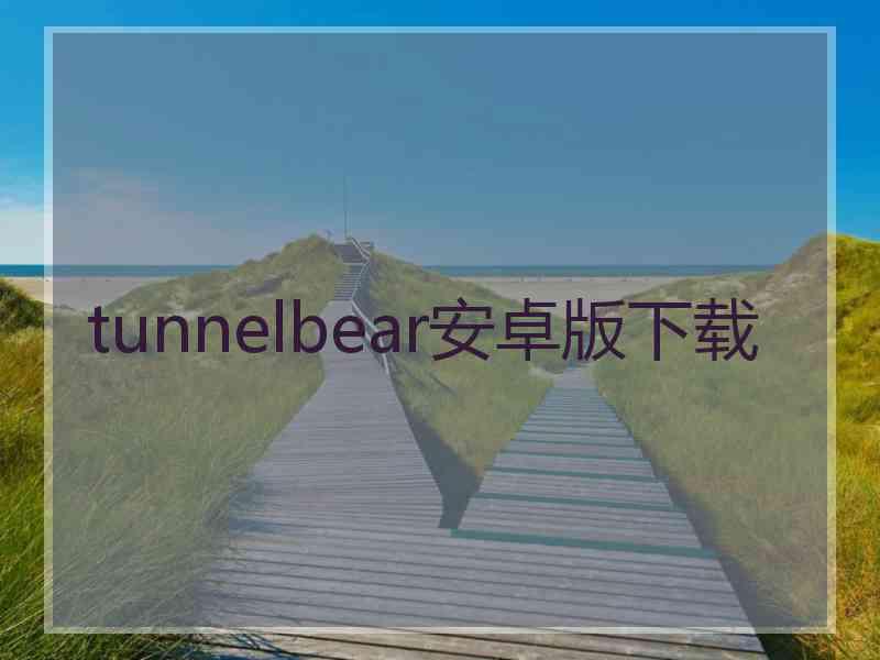 tunnelbear安卓版下载