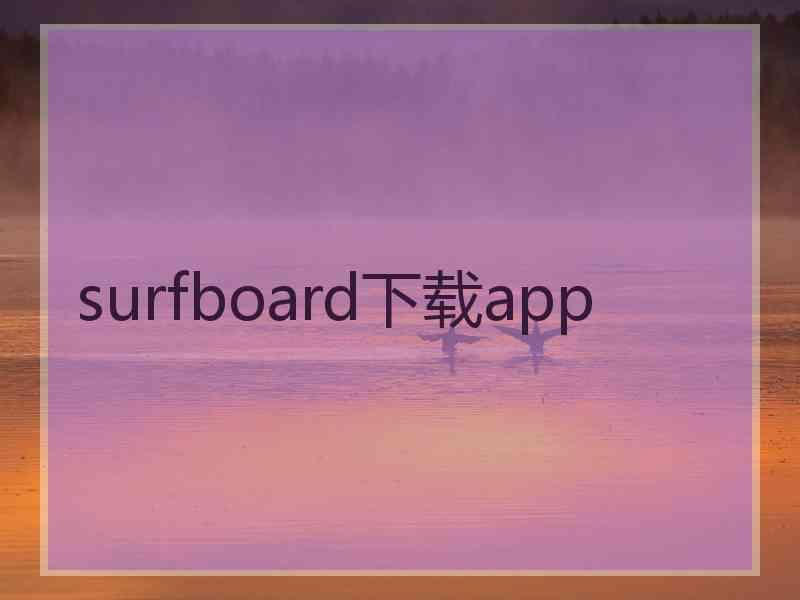 surfboard下载app