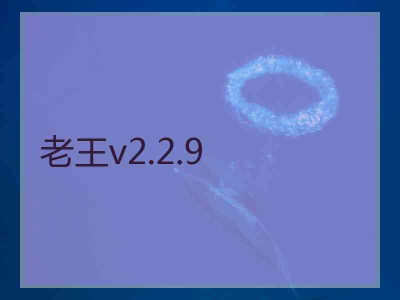 老王v2.2.9