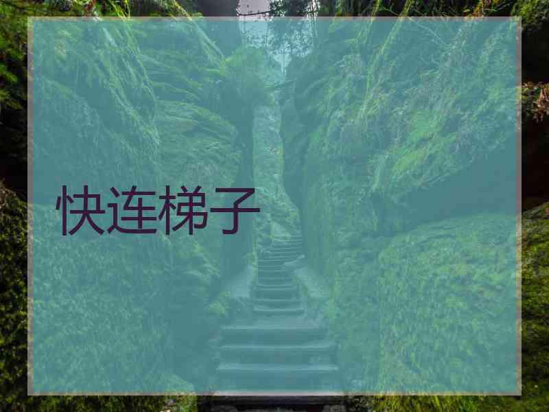 快连梯子