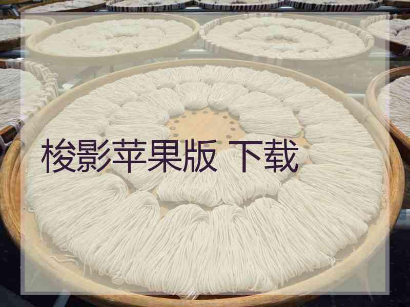 梭影苹果版 下载