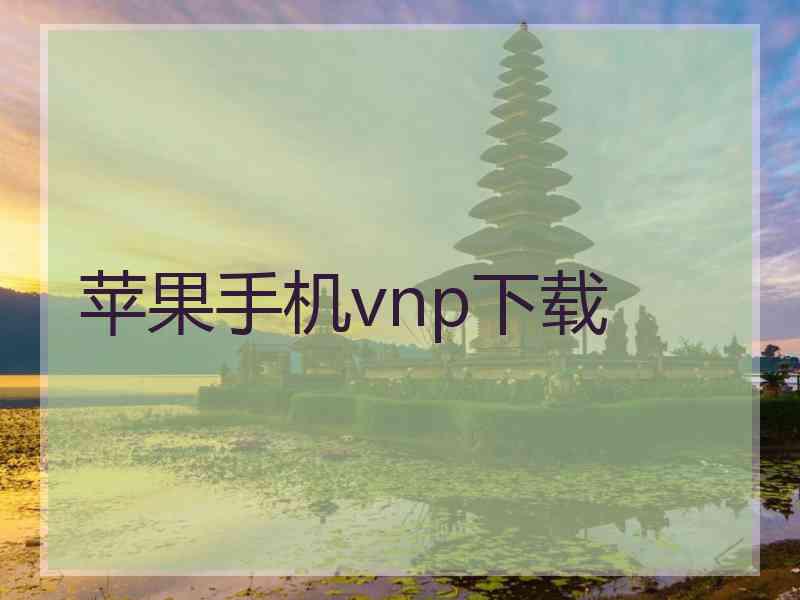 苹果手机vnp下载