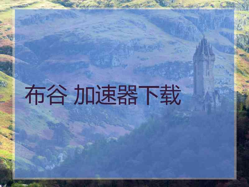 布谷 加速器下载