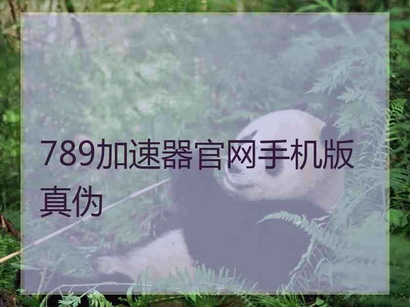 789加速器官网手机版真伪