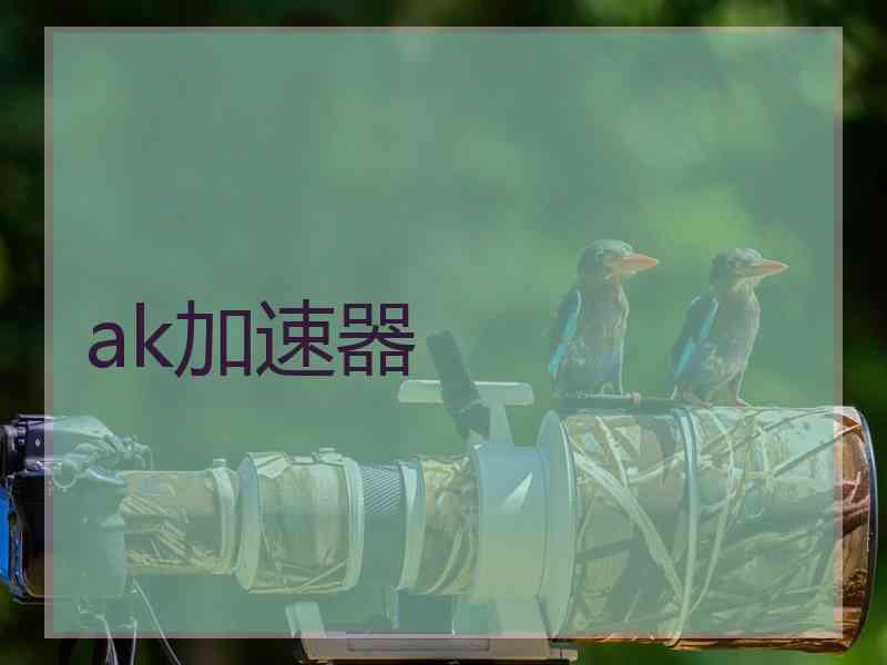 ak加速器
