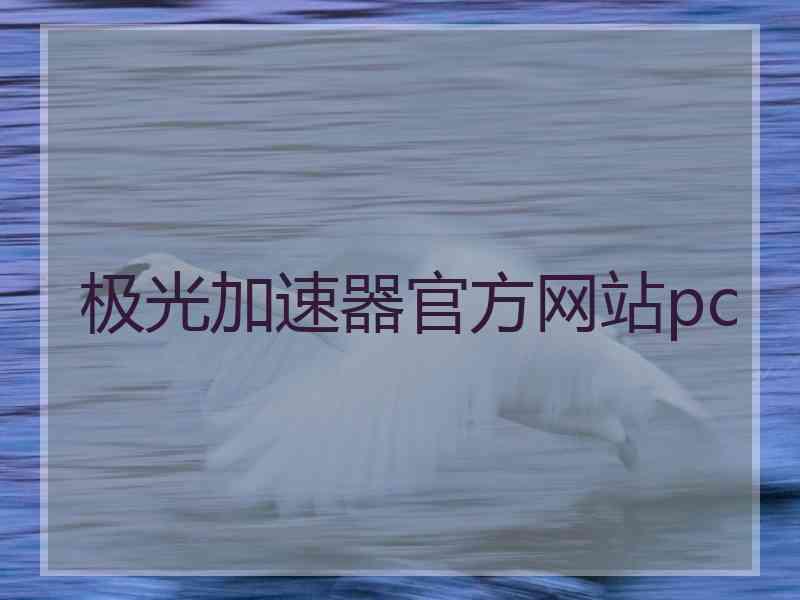 极光加速器官方网站pc