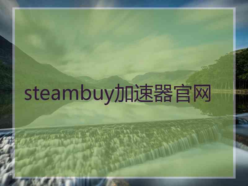 steambuy加速器官网