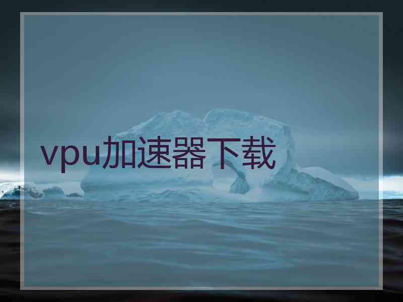 vpu加速器下载