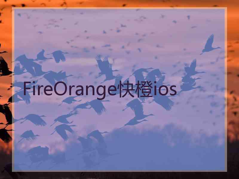 FireOrange快橙ios