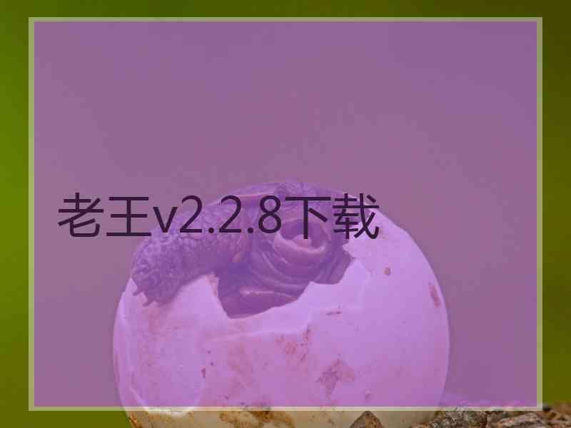老王v2.2.8下载