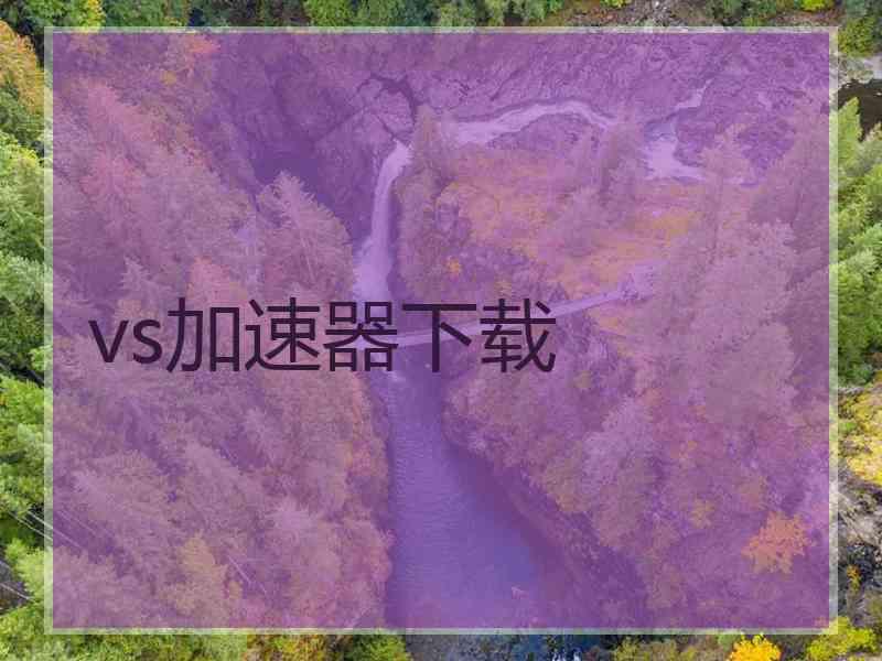 vs加速器下载