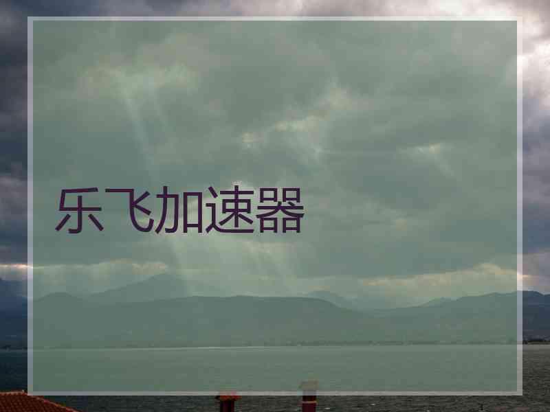 乐飞加速器