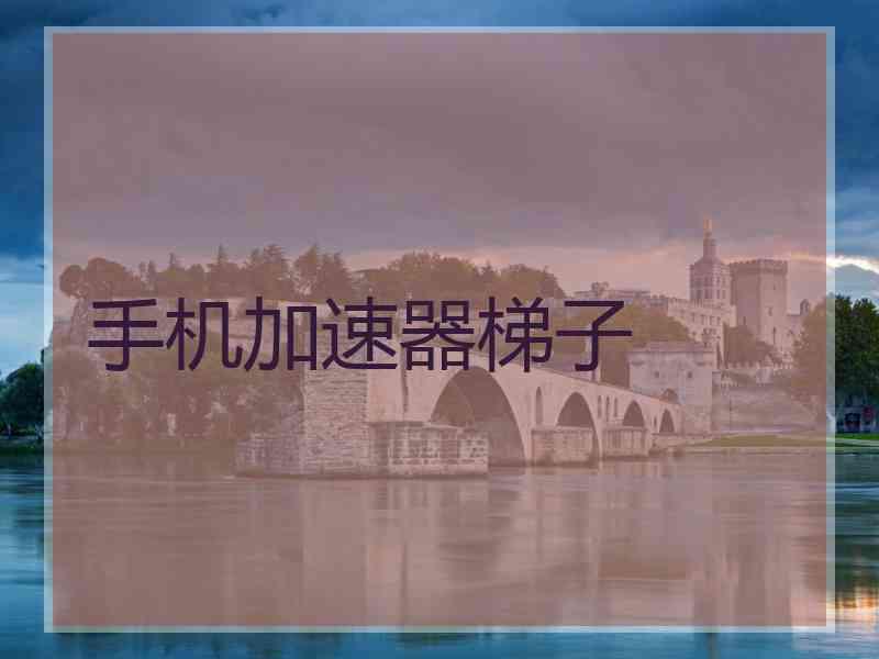 手机加速器梯子