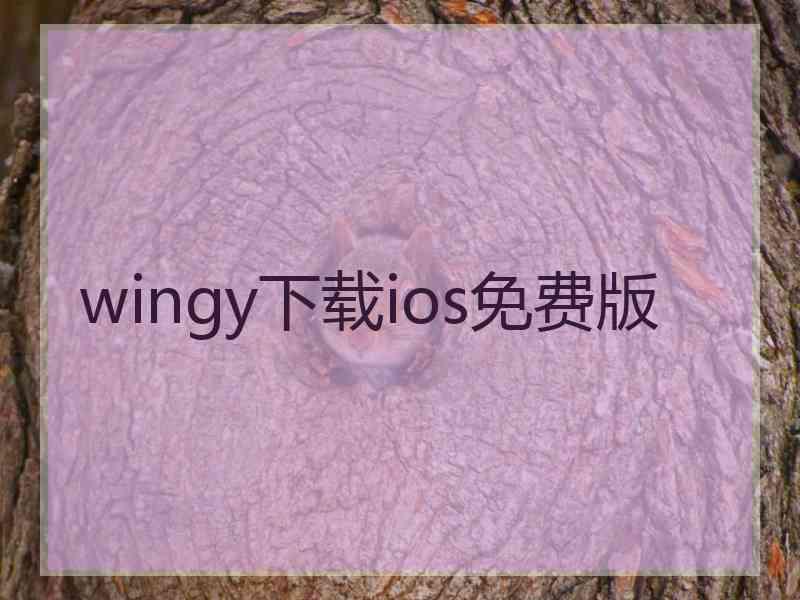 wingy下载ios免费版
