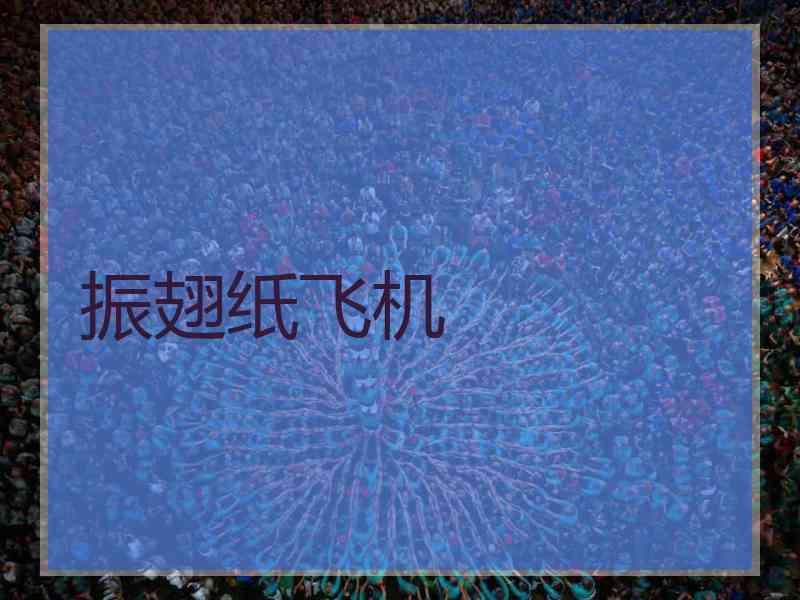 振翅纸飞机