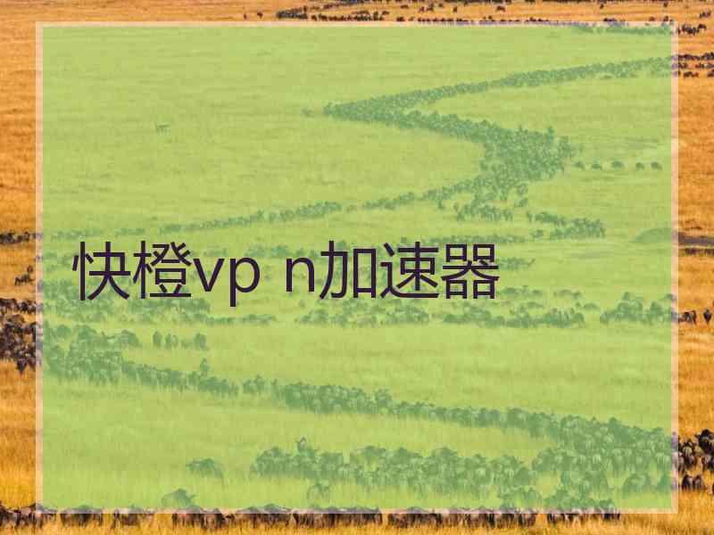 快橙vp n加速器