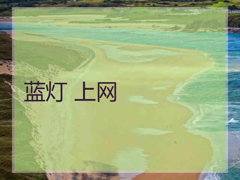 蓝灯 上网