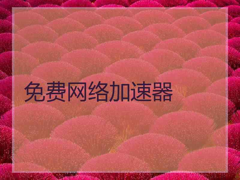 免费网络加速器
