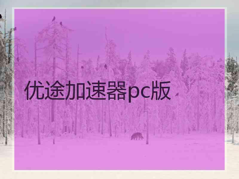 优途加速器pc版