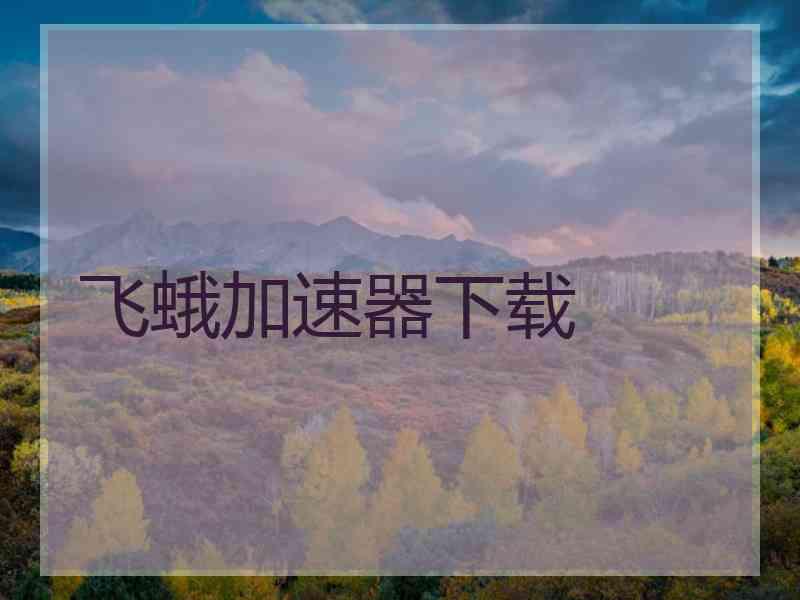 飞蛾加速器下载