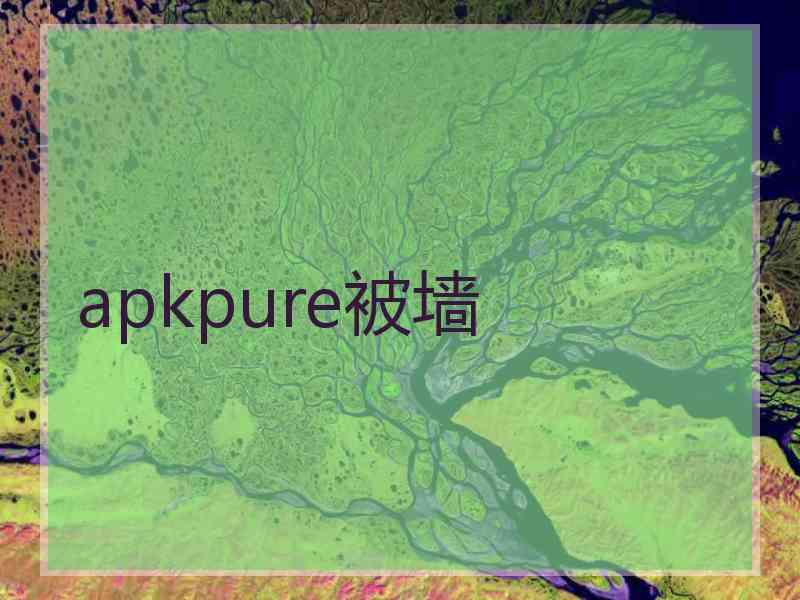 apkpure被墙