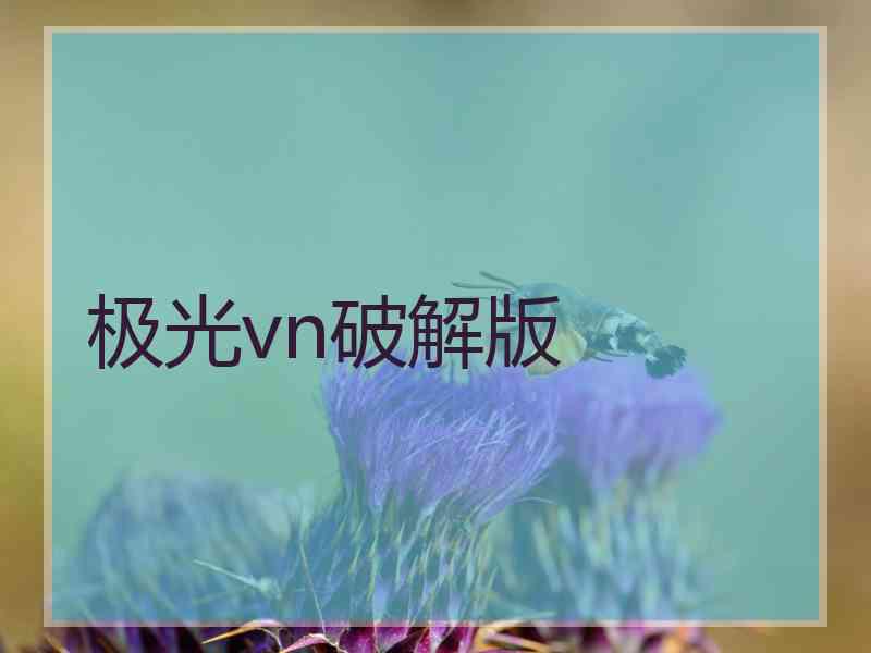 极光vn破解版